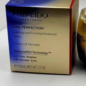 PACK OF 5 Shiseido Vital Perfection Uplifting Firming Face Cream 1.7oz NEW NEW